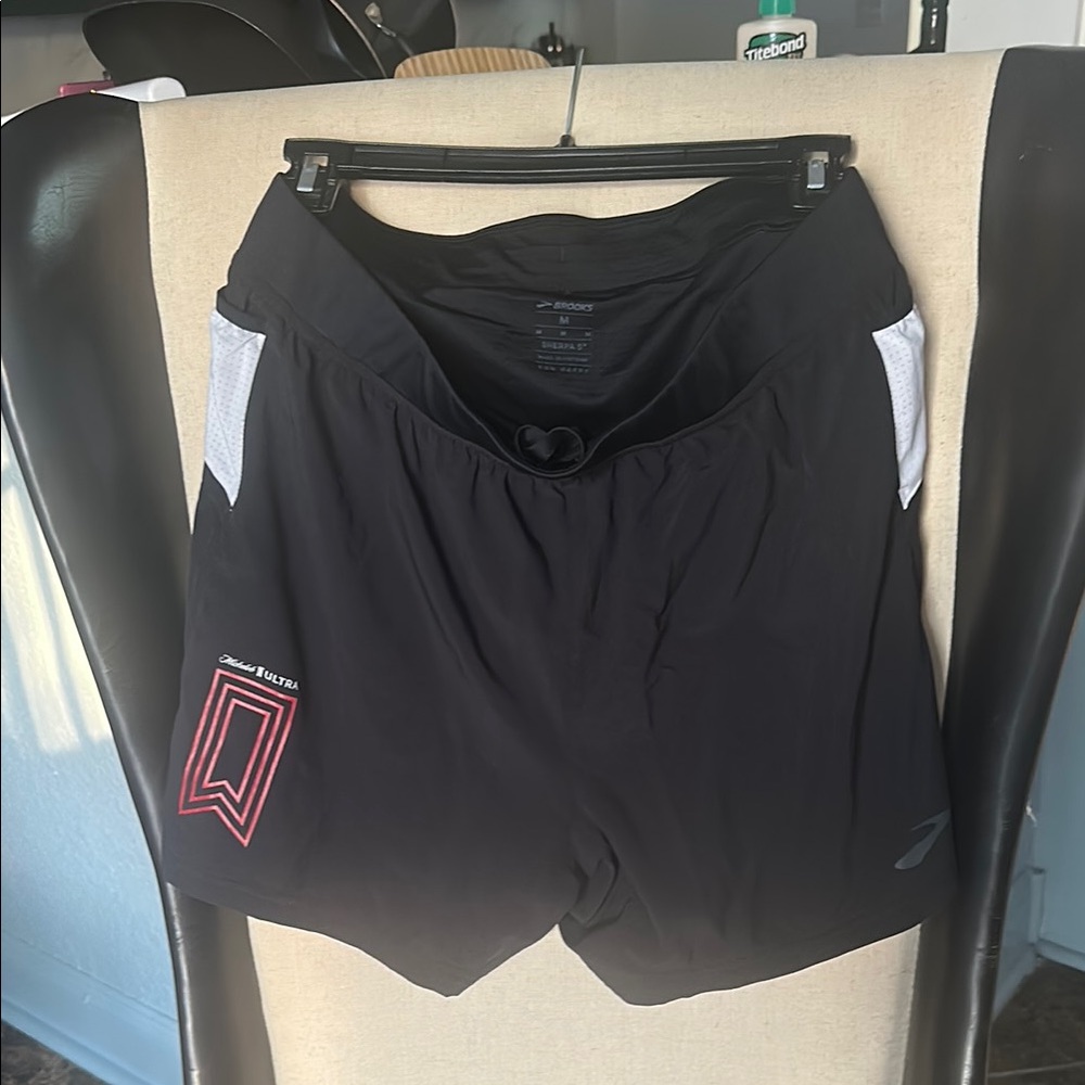 Brooks Black Running Shorts